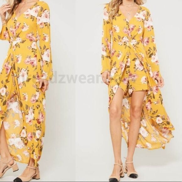 Floral Maxi Romper - Picture 11 of 12